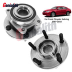 Pair Front Wheel Bearings and Hubs Assembly for Chrysler Sebring (2007–2010)