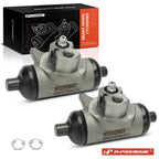 2X Rear Drum Brake Wheel Cylinder for Chevrolet S10 GMC S15 (1982–1988)