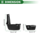 Mud Flaps Splash Guards for Honda Fit Shuttle (RUS) (2011–2014)