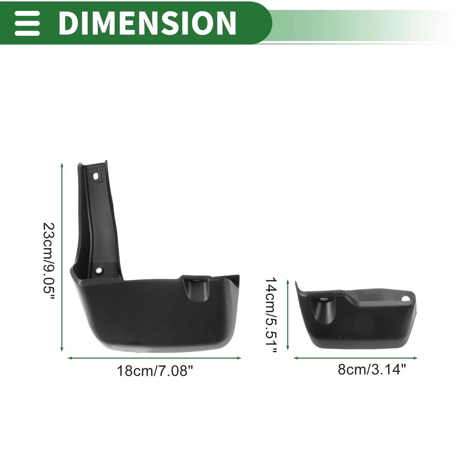 Mud Flaps Splash Guards for Honda Fit Shuttle (RUS) (2011–2014)