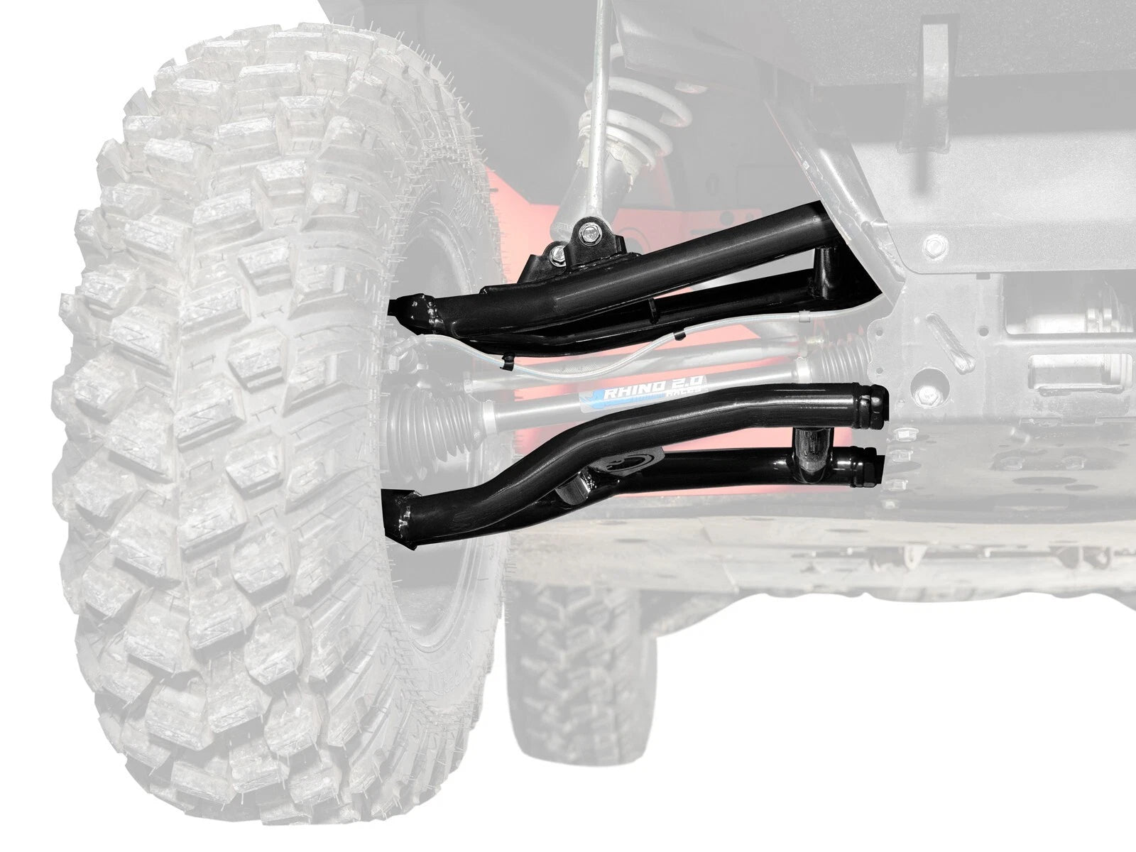 SuperATV Atlas Pro 1.5" Offset A-Arms for Polaris Ranger 1000 (2018–2020)