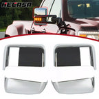 Tow Mirror Cap Cover Chrome for Chevy Silverado GMC Sierra (2014–2019)