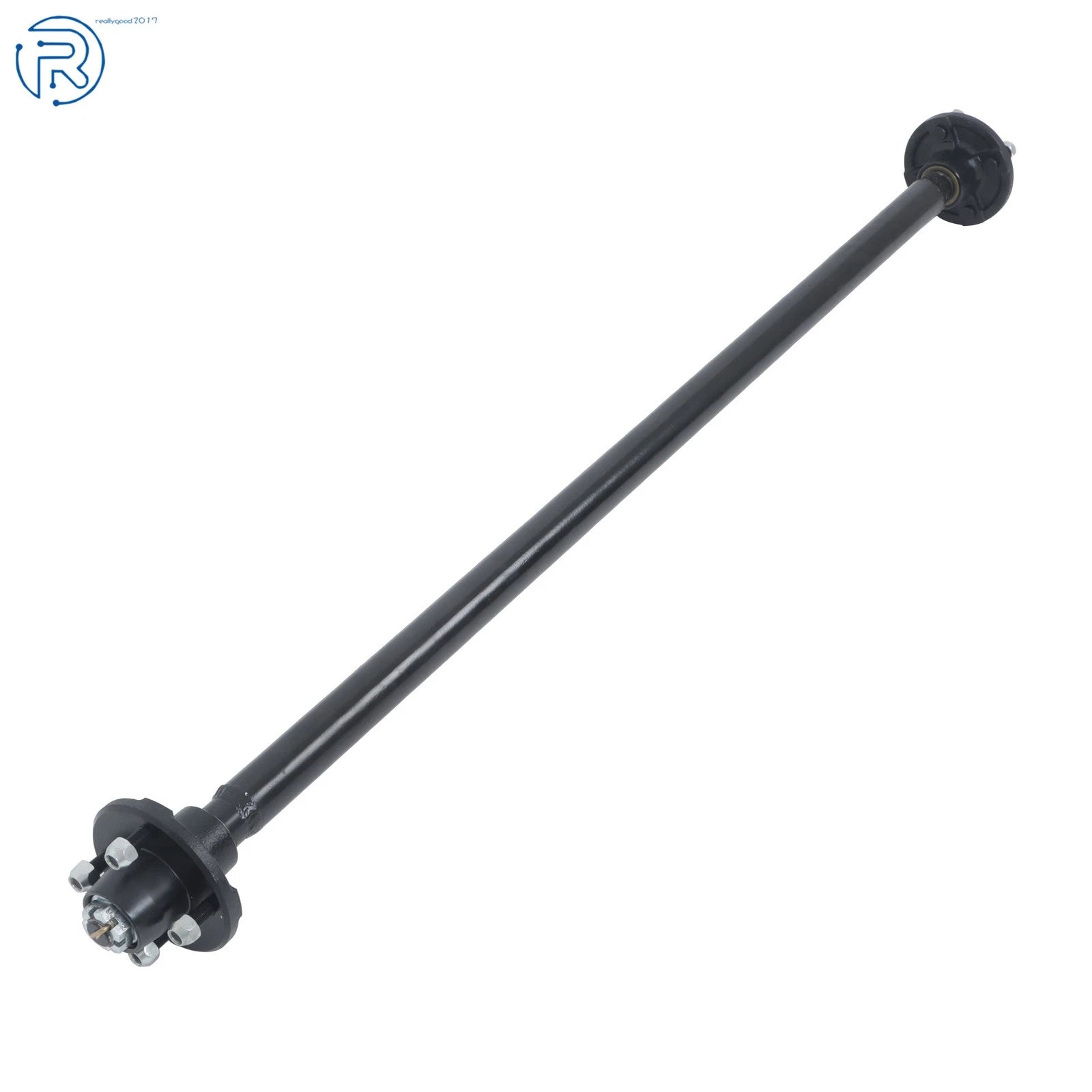 2000 lbs Trailer Axle for Boat RV 4 Lug 54" Hub Face with U-Bolt Kit