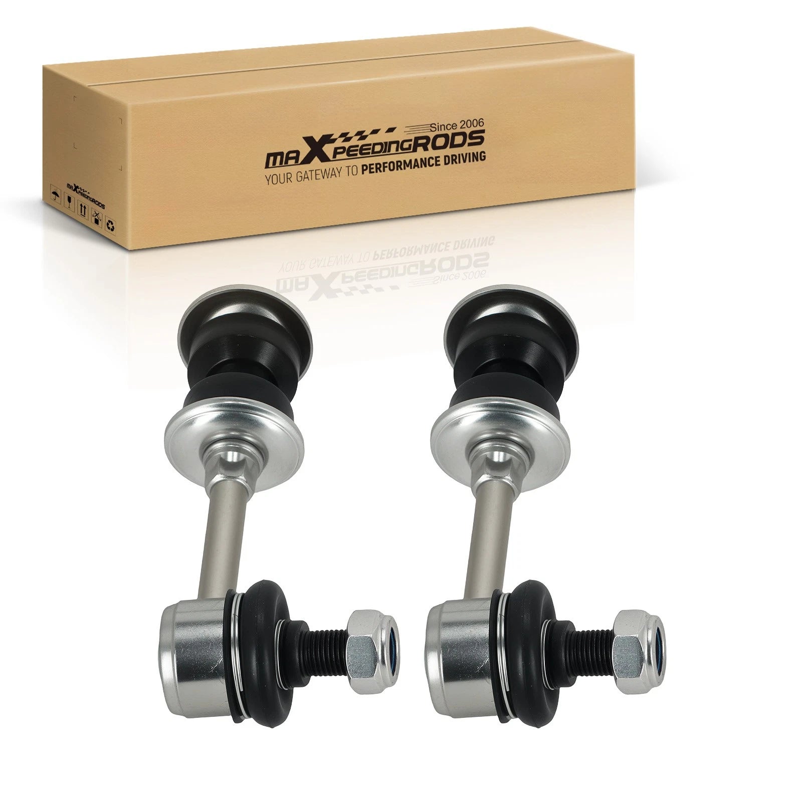 2X Rear Sway Bar Links for Toyota RAV4 (2006–2018) 488300R010 Steel Coated
