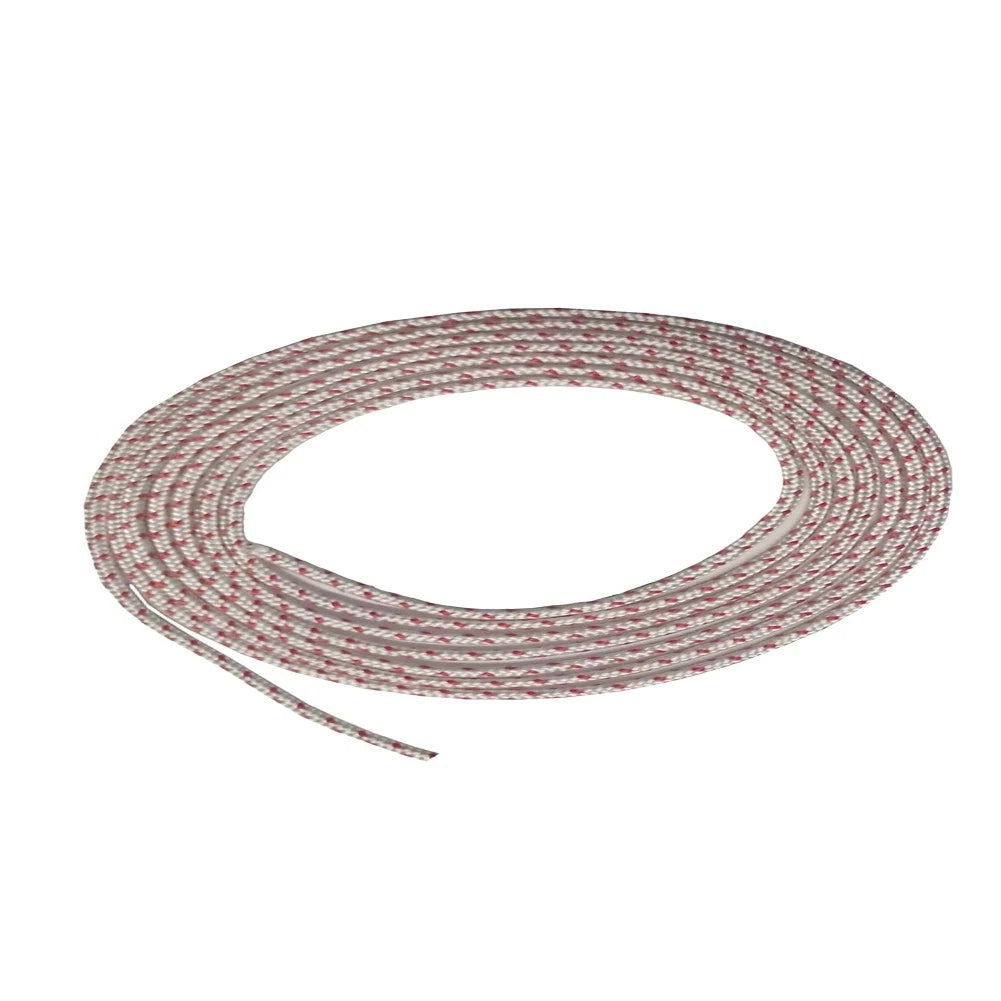 Recoil Starter Rope for Garden Tools Mower (3mm x 6m) Red/White