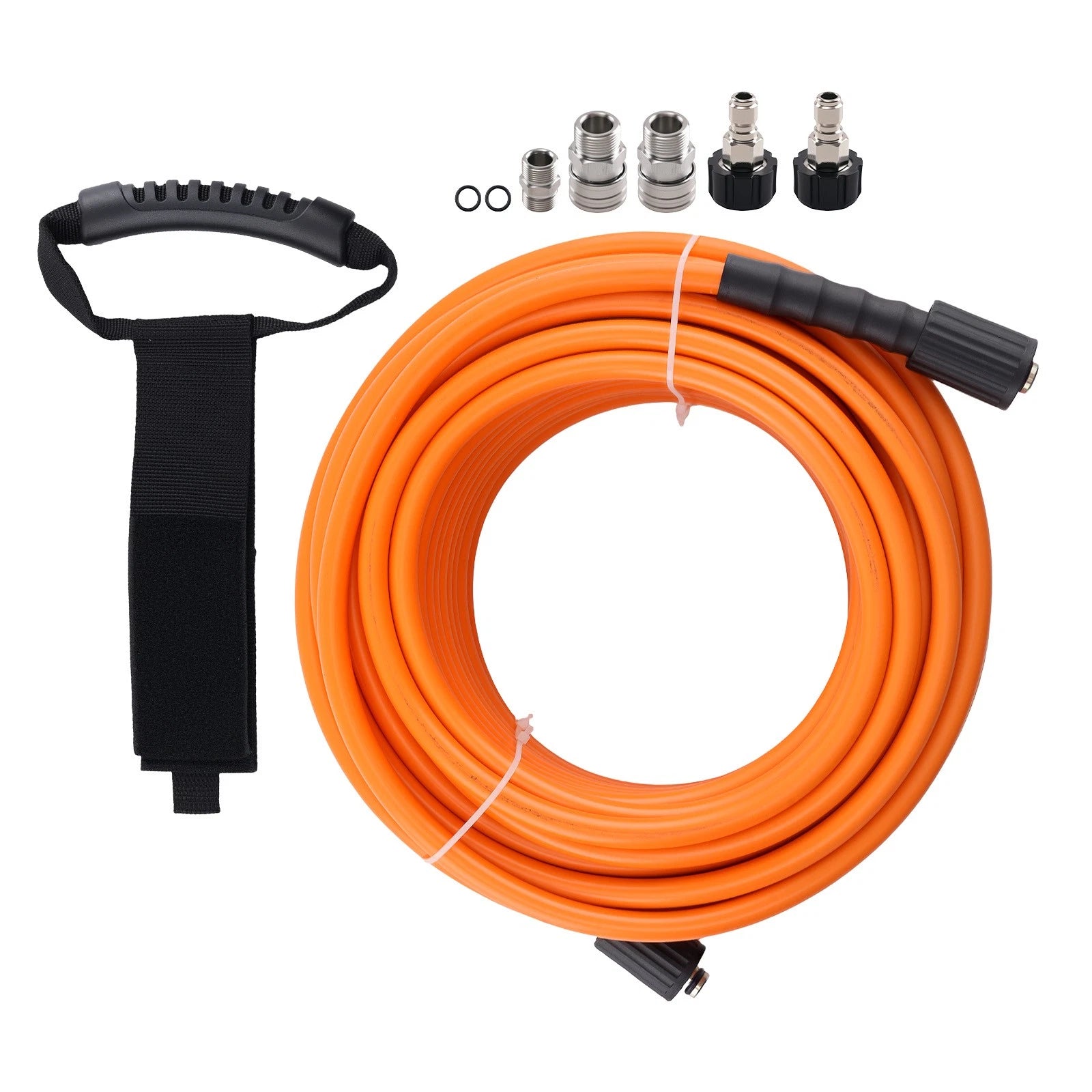 100FT Pressure Washer Hose for M22 Coupler (5800 PSI)