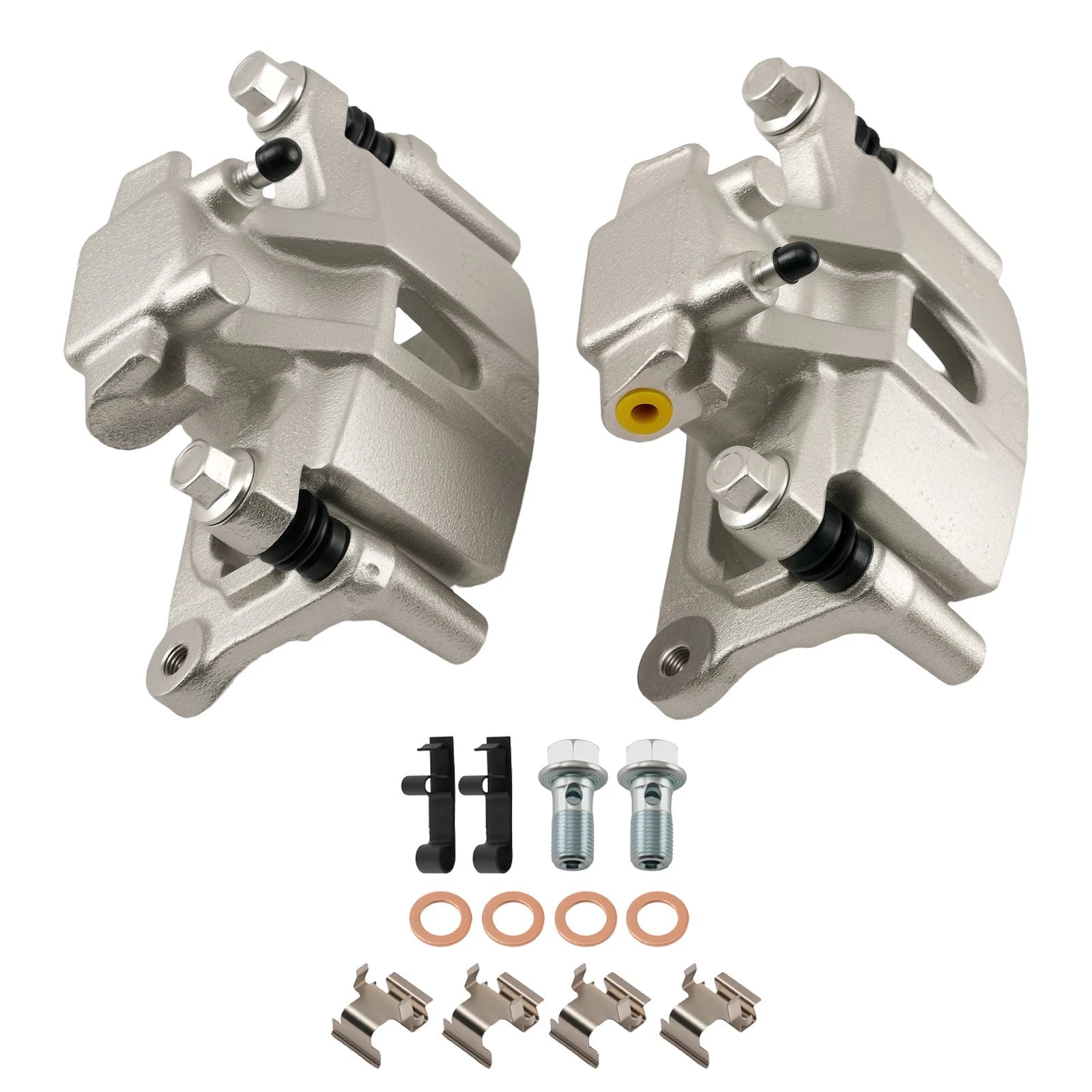 Set of 2 Rear Disc Brake Calipers for Mitsubishi Endeavor (2004–2008) w/Bracket
