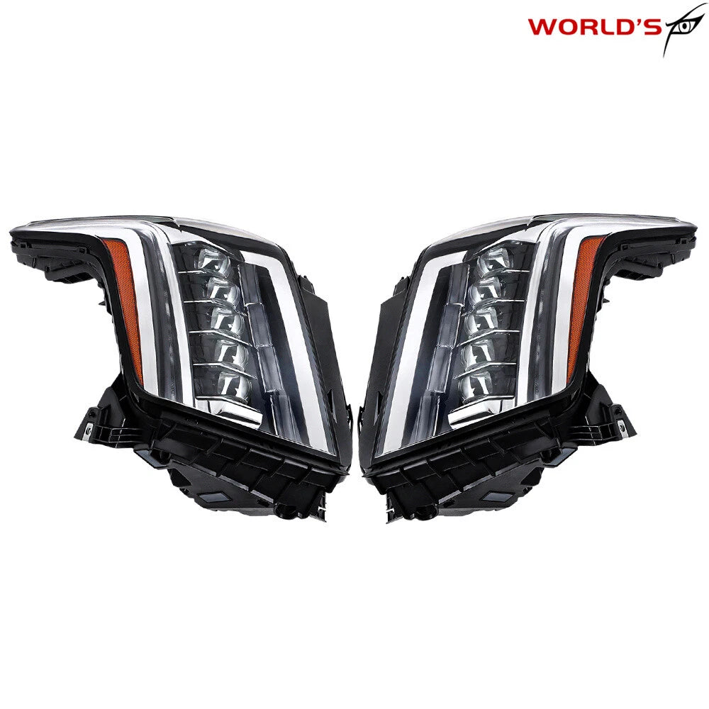 LED Headlight Assembly for Cadillac Escalade (2015–2020) Black