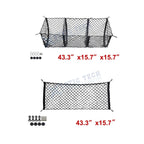 Cargo Storage Net for MPV SUV Vans Trunk Bed (43.3-15.7) 2012-2024