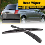 Rear Window Wiper Arm & Blade for Nissan Versa (2007–2011) Rubber