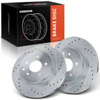 Drilled Brake Rotors for Nissan Maxima, 370Z, INFINITI QX50 (2016–2023)