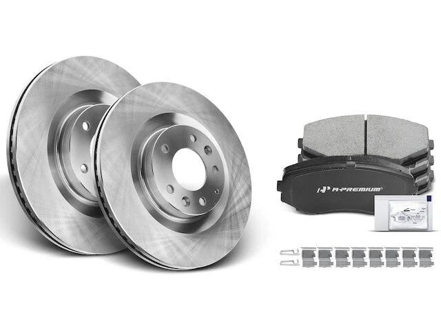Front Brake Pad and Rotor Kit for Mazda CX-9 (2007–2015) BQ713KN
