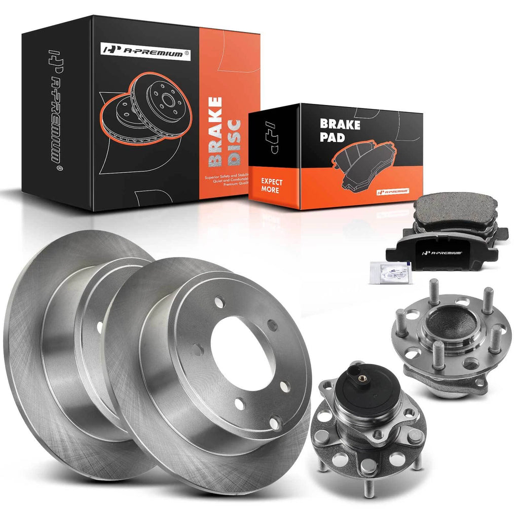 Rear Disc Rotor & Brake Pad Set for Dodge Avenger Jeep