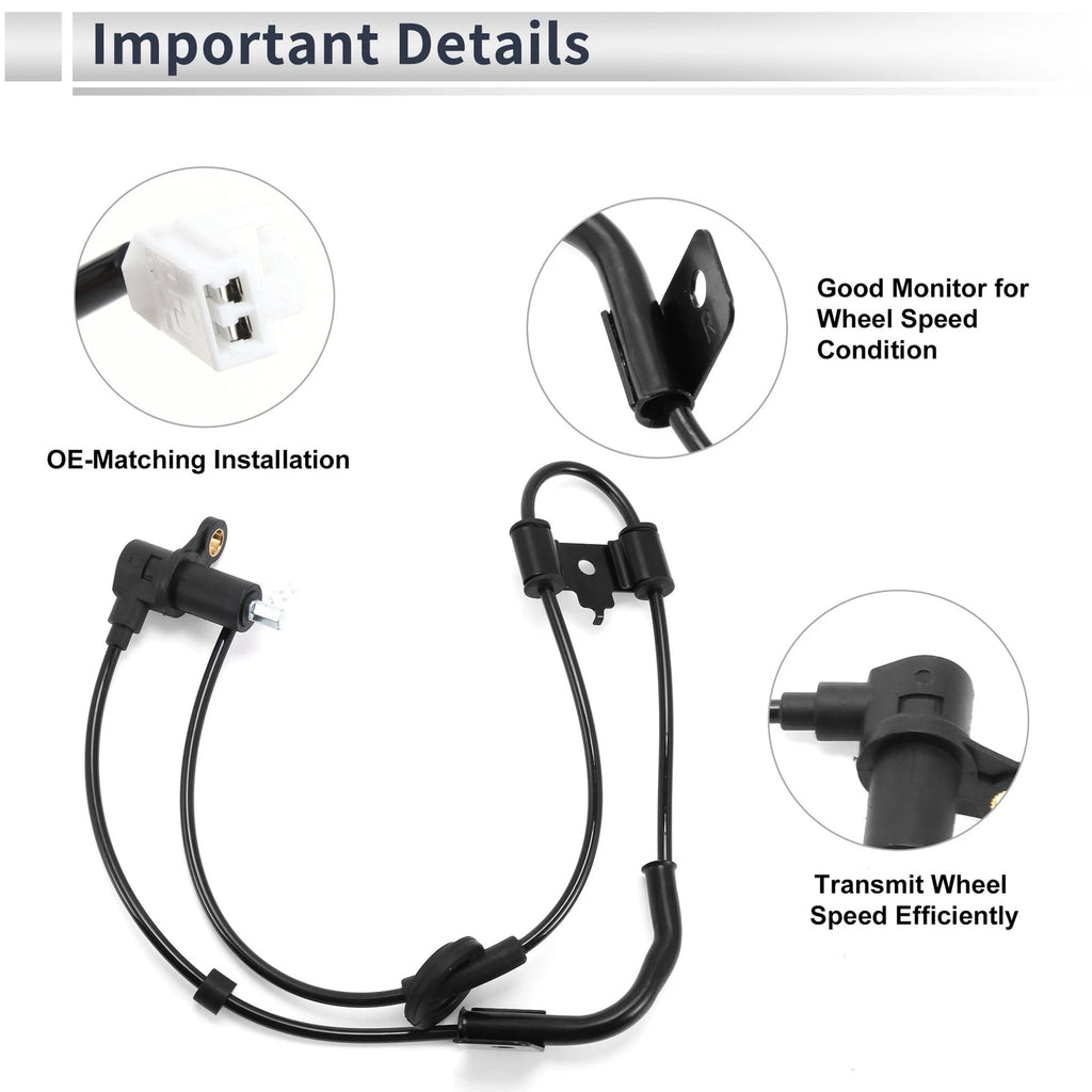 ABS Wheel Speed Sensor for Hyundai Elantra (No. 956802D100/956802D150)