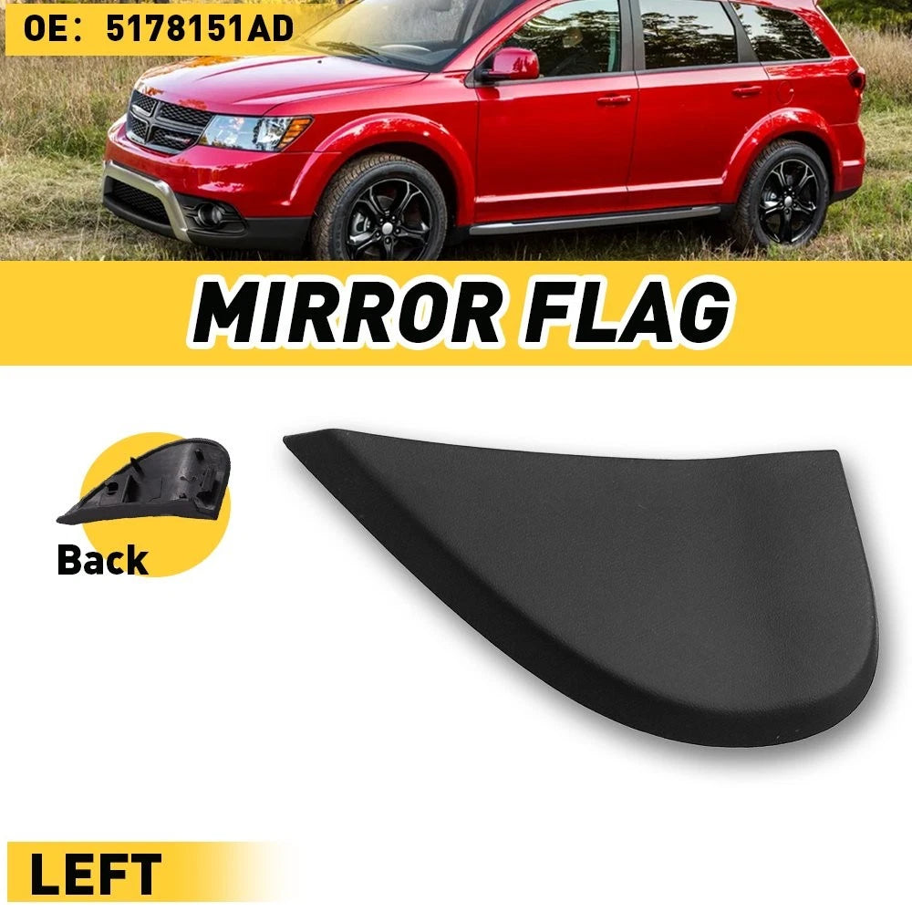 Front Driver Left Side Mirror Flag Molding for Dodge Journey (2009–2020) 5178151AD