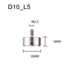 Flat Contact Points Set for Dial Thickness Gauges