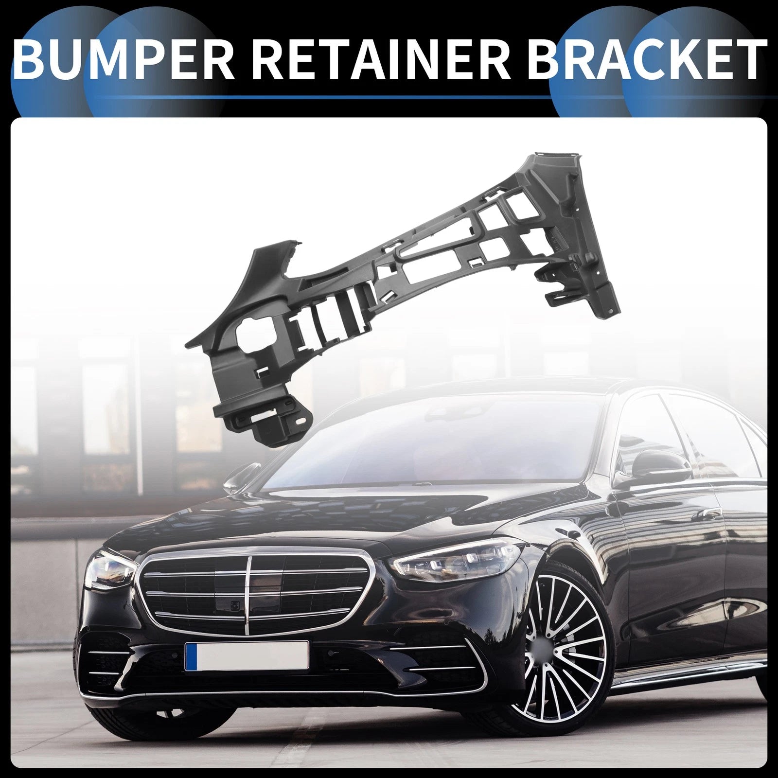 Left Front Bumper Retainer Bracket No.A2058853165 for Mercedes-Benz C300 (2015–2021)