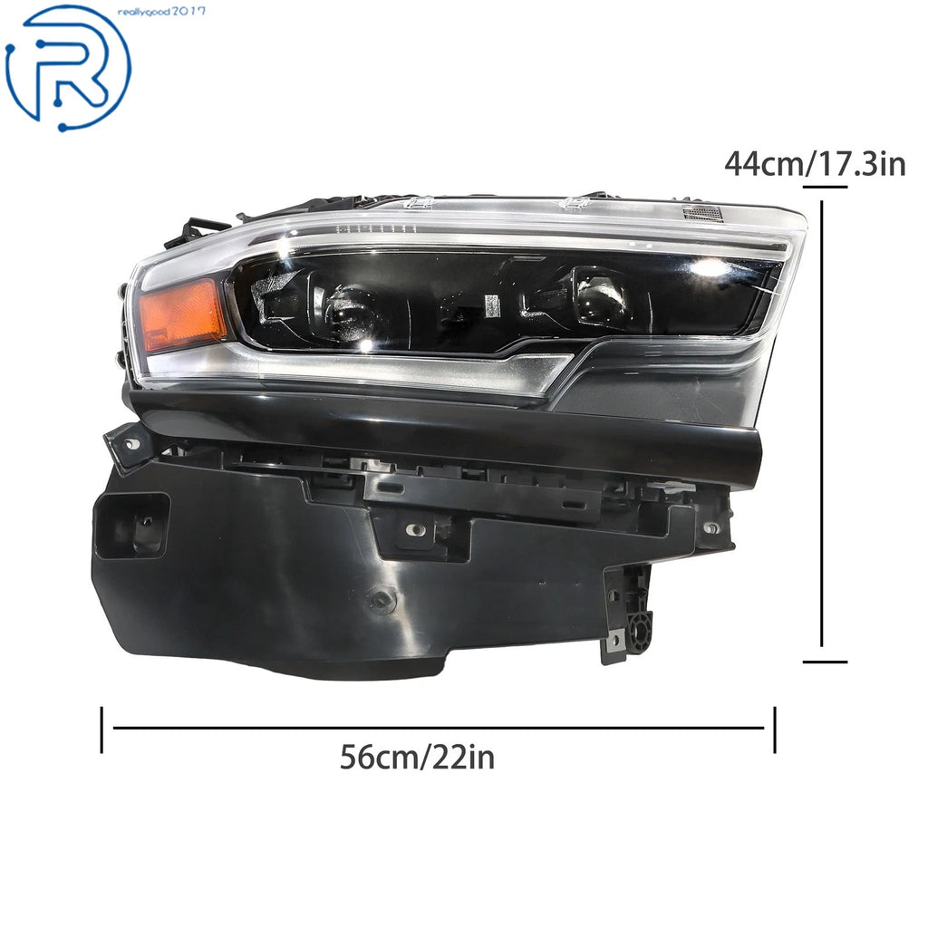 Full LED Projector Headlight Right Side for Ram 1500 (2019–2024)