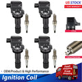 Ignition Coil and Spark Plug Kit for Acura ILX 2.0L and Honda Civic 1.8L (2013–2015)