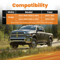 Adjustable Track Bar for Dodge Ram 2500 (2003–2013) Heim Joint Poly Bushing