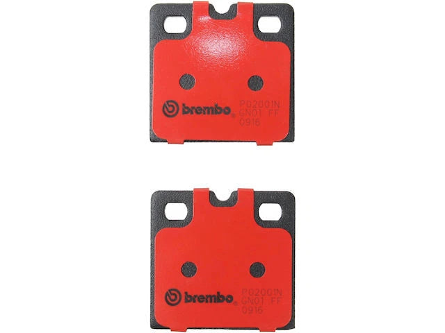Set of 4 Rear Brake Pads for Jaguar S Type R (2003–2005) DT975GF