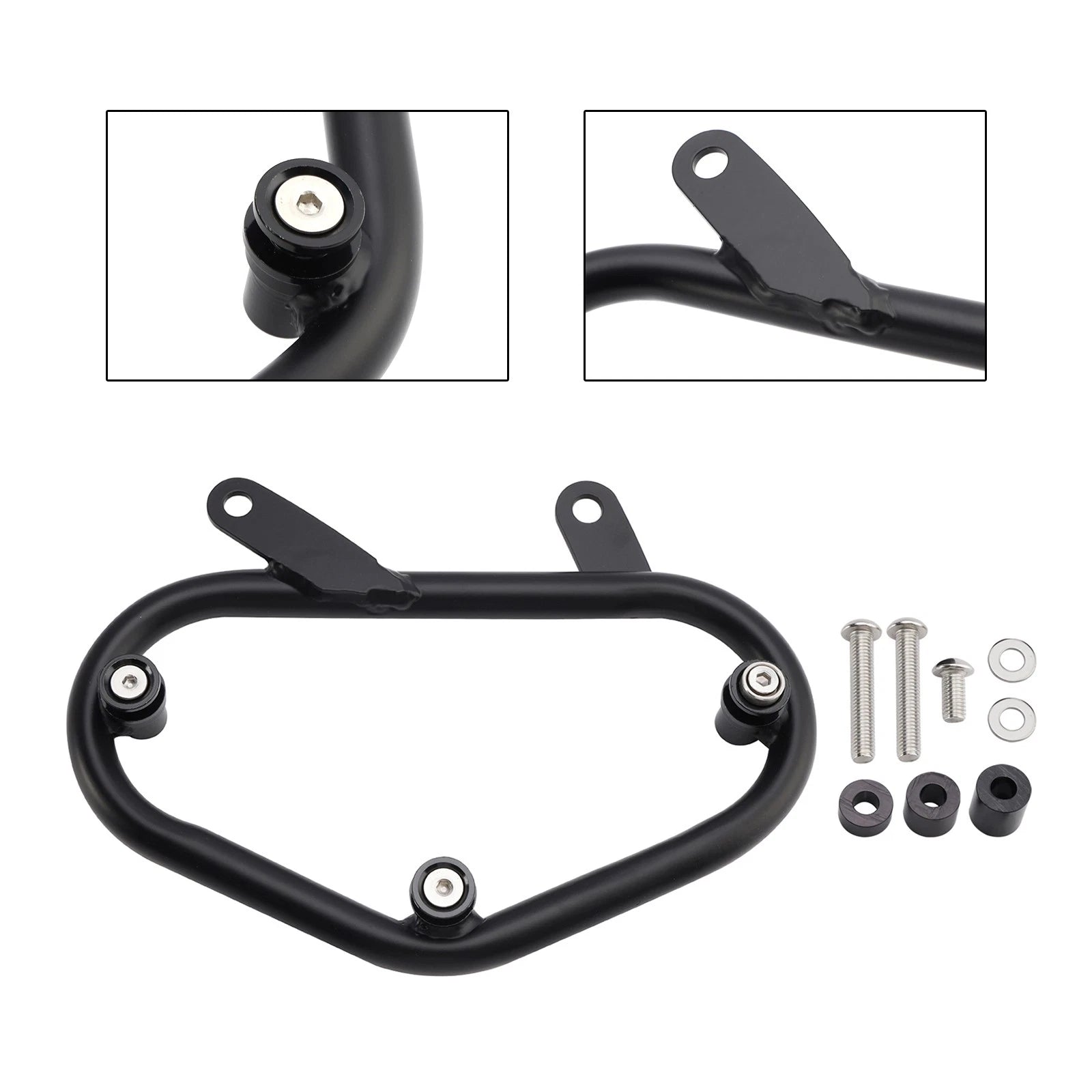 Luggage Rack Side Saddle Bag Mount Bracket Left for Speed Scrambler 400 X (2024-2025)