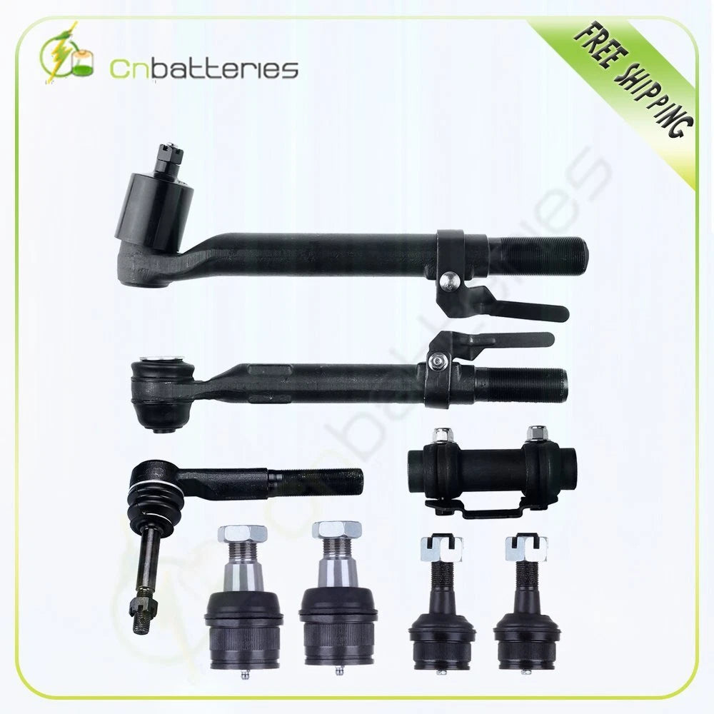 8X Complete Front Tie Rod Kit for Ford F-250 Super Duty (2005–2009)