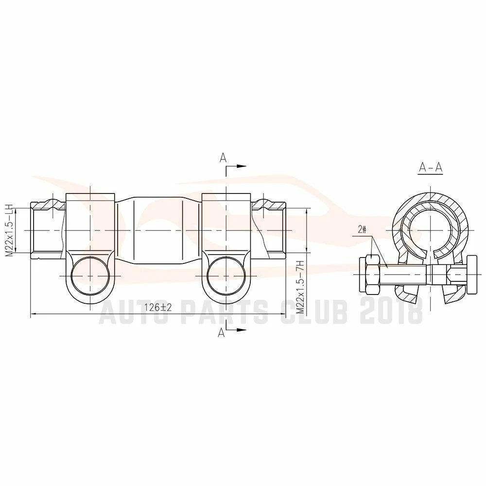 Set of 6 Tie Rod Ends for Ford F-100 F-150 F-250 F-350 Bronco