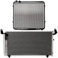 Set of 2 Aluminum Radiator & A/C Condenser for Toyota Tundra (2000–2006)