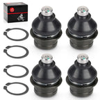 4 Pcs Ball Joints for Suzuki Vinson 500 4x4 LT-A500F Upper and Lower(2002-2007)