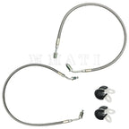 Front Left & Right Brake Line W/Fitting for Polaris Trail Boss 325 330 (2001–2004)