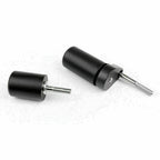 Frame Sliders Crash Protector for Kawasaki ZX6R (2007–2008) - Black