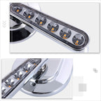 Dual 3D LED Tail Lights for GMC Sierra (2007–2014)