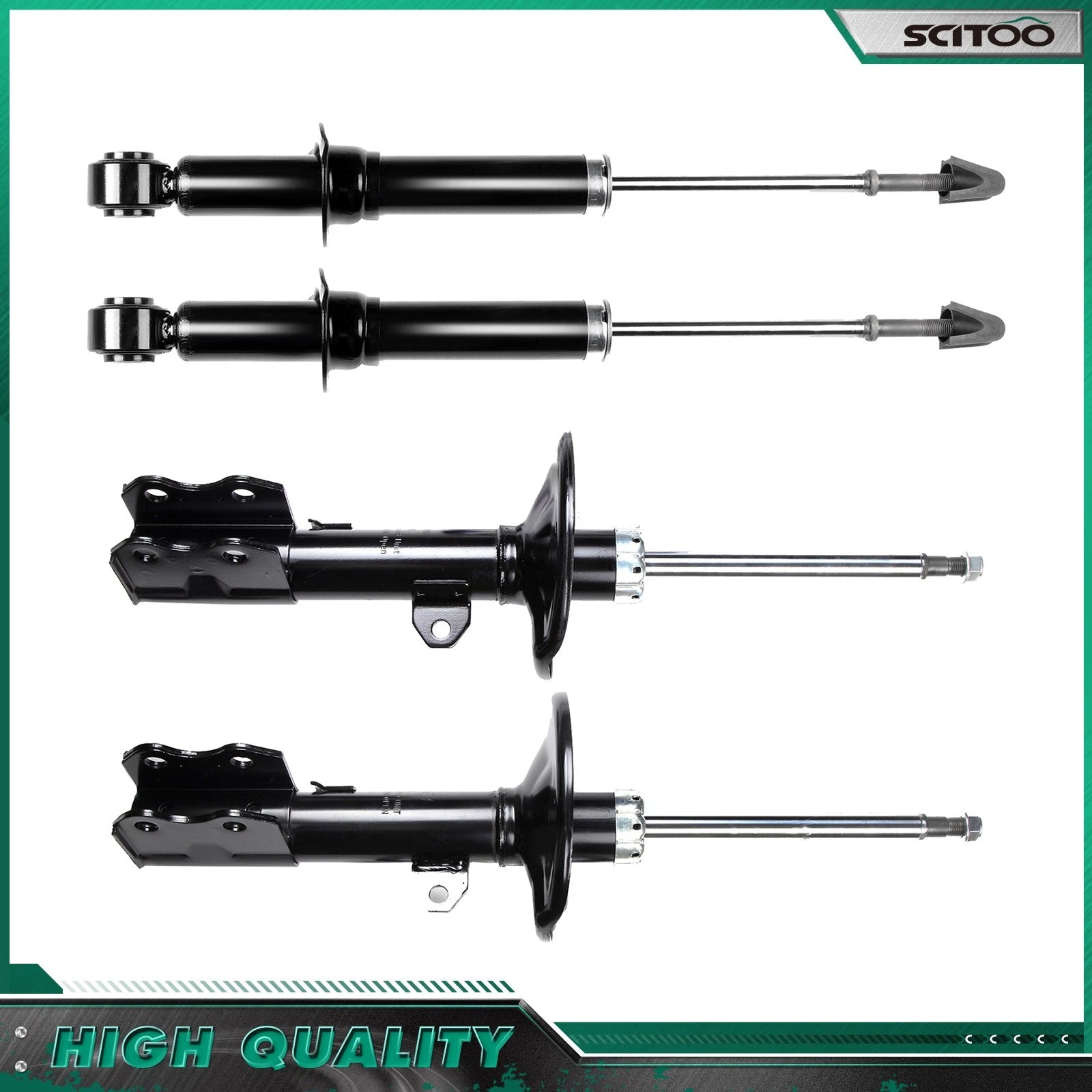 Set of 4 Shocks & Struts Assembly for Toyota Prius (2004–2009)