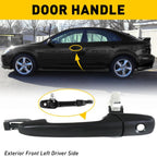 Exterior Door Handle for Mazda 3 (2004–2009), Front Left, Plastic
