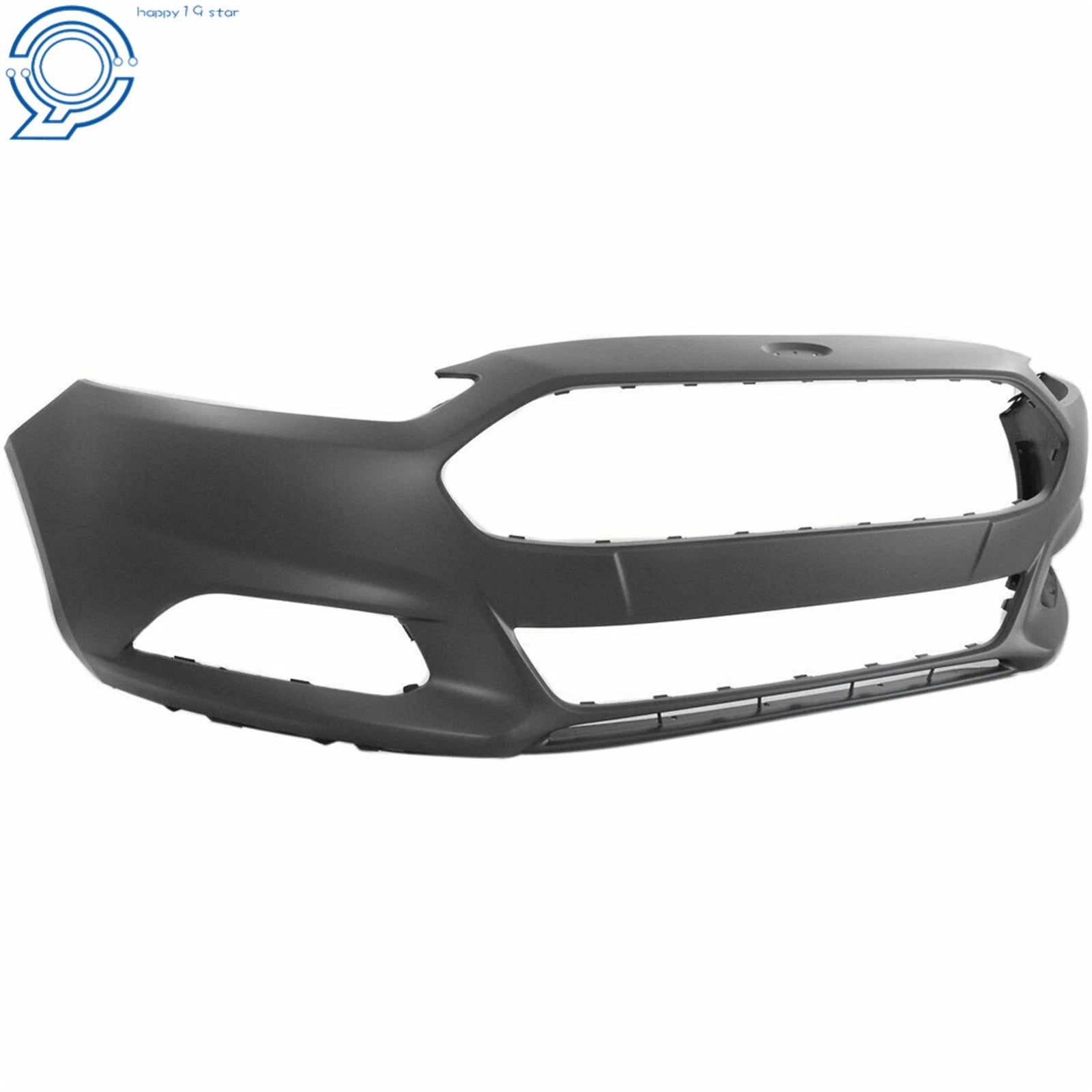 Front Bumper Cover with Fog Lights for Ford Fusion (2013-2016)
