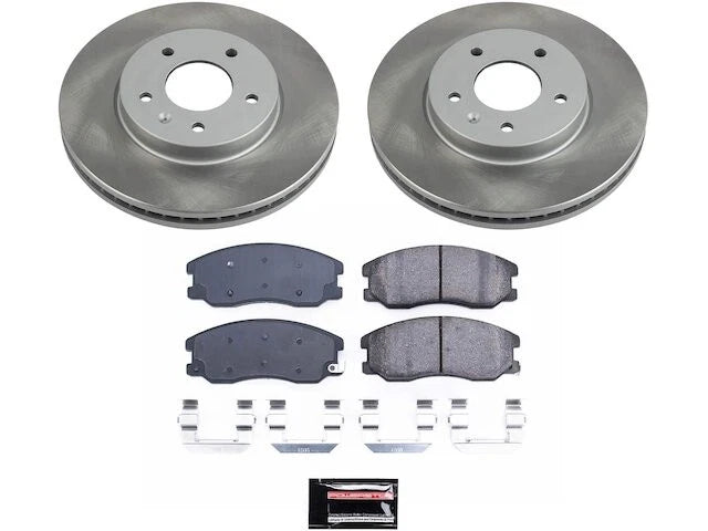 Front Brake Pad and Rotor Kit for Suzuki XL7 (2007–2009) TZ916QD