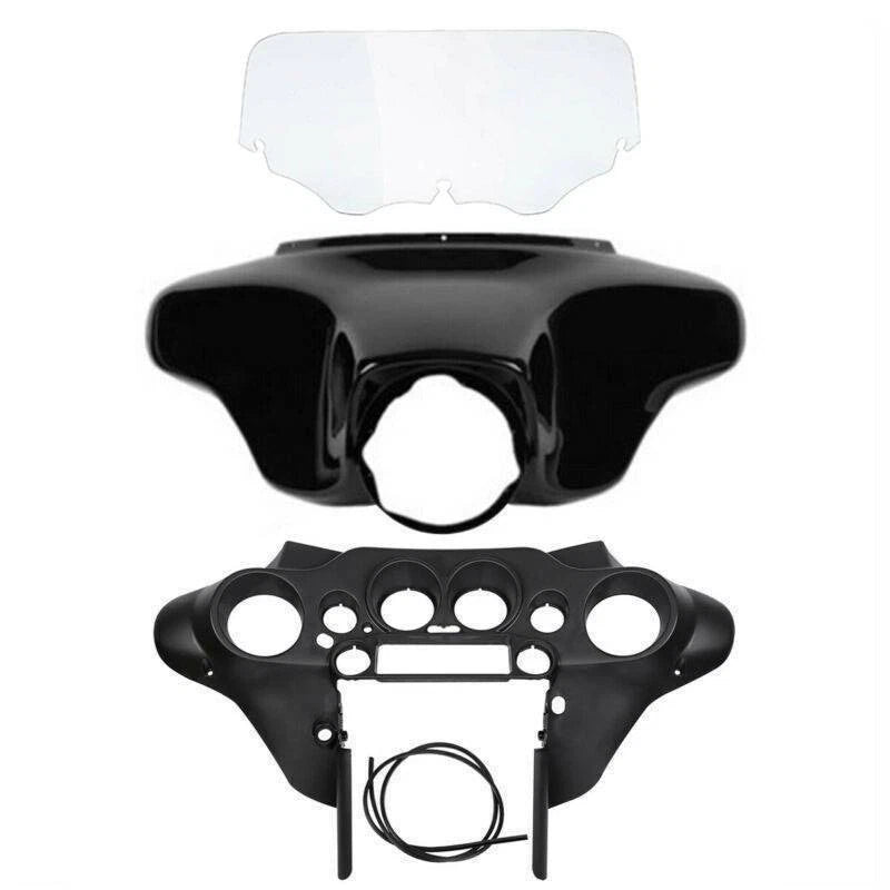 Inner Outer Batwing Fairing Windscreen for Harley Electra Street Glide (1996–2013)