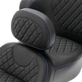 Black Driver & Passenger Seat Backrest for Harley CVO Street Glide (2014-2023)