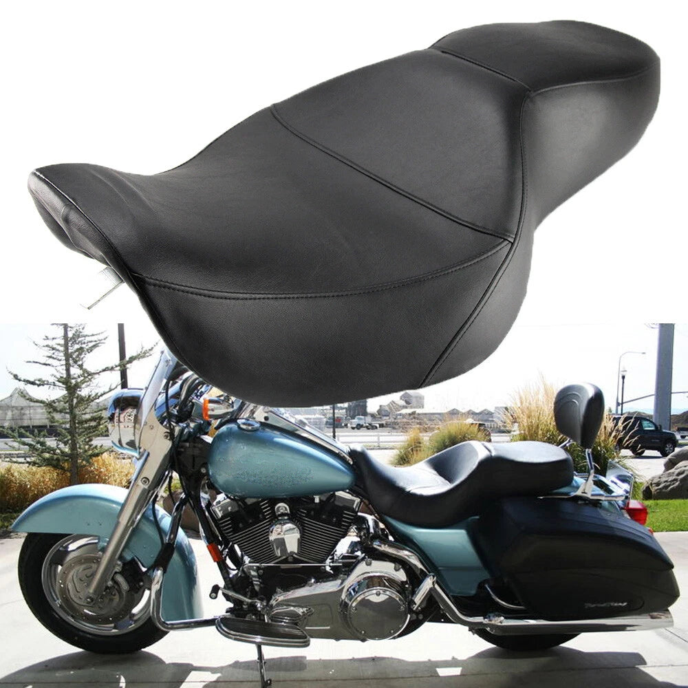 Driver Passenger Seat Cushion for Harley Road King (1997–2007)
