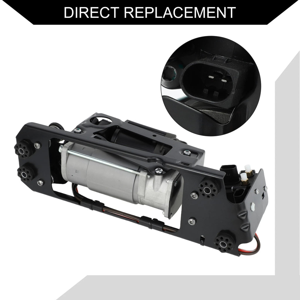 Air Suspension Compressor with Bracket for BMW 535i (2009–2017) No.37206875176