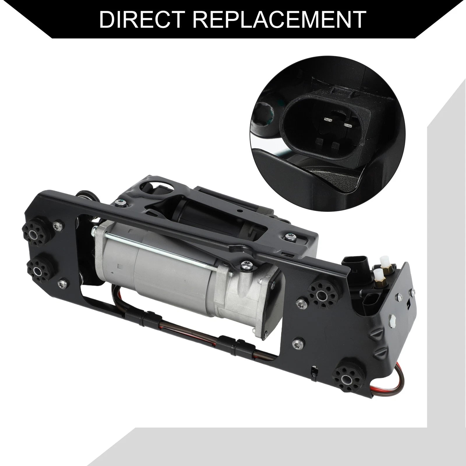Air Suspension Compressor with Bracket for BMW 535i (2009–2017) No.37206875176