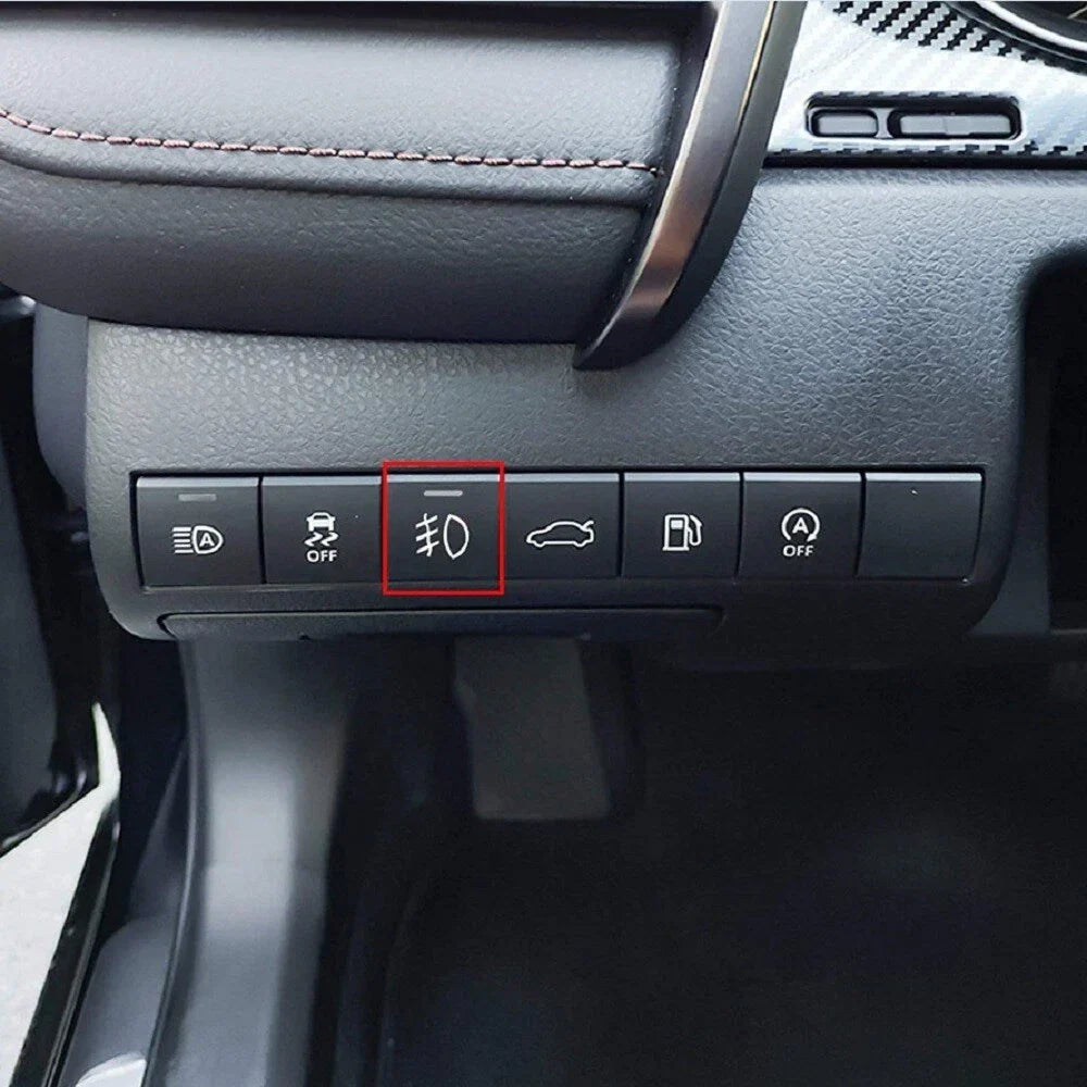 12V LED Fog Light Push Button Switch for Toyota Camry, Corolla (2002-2023)