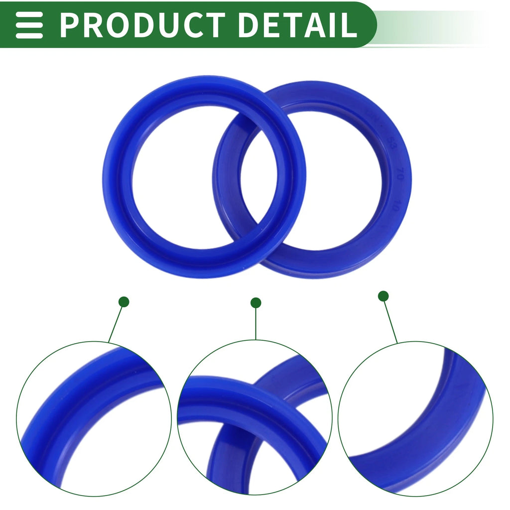 Set of 5 Oil Seal Rotary Shaft Seal 53x70x10mm High Pressure for Various Models