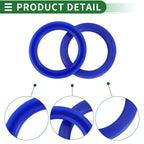 Set of 5 Oil Seal Rotary Shaft Seal 53x70x10mm High Pressure for Various Models