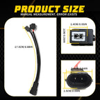 H11 to H1 Headlight Adapter Harness Plug for