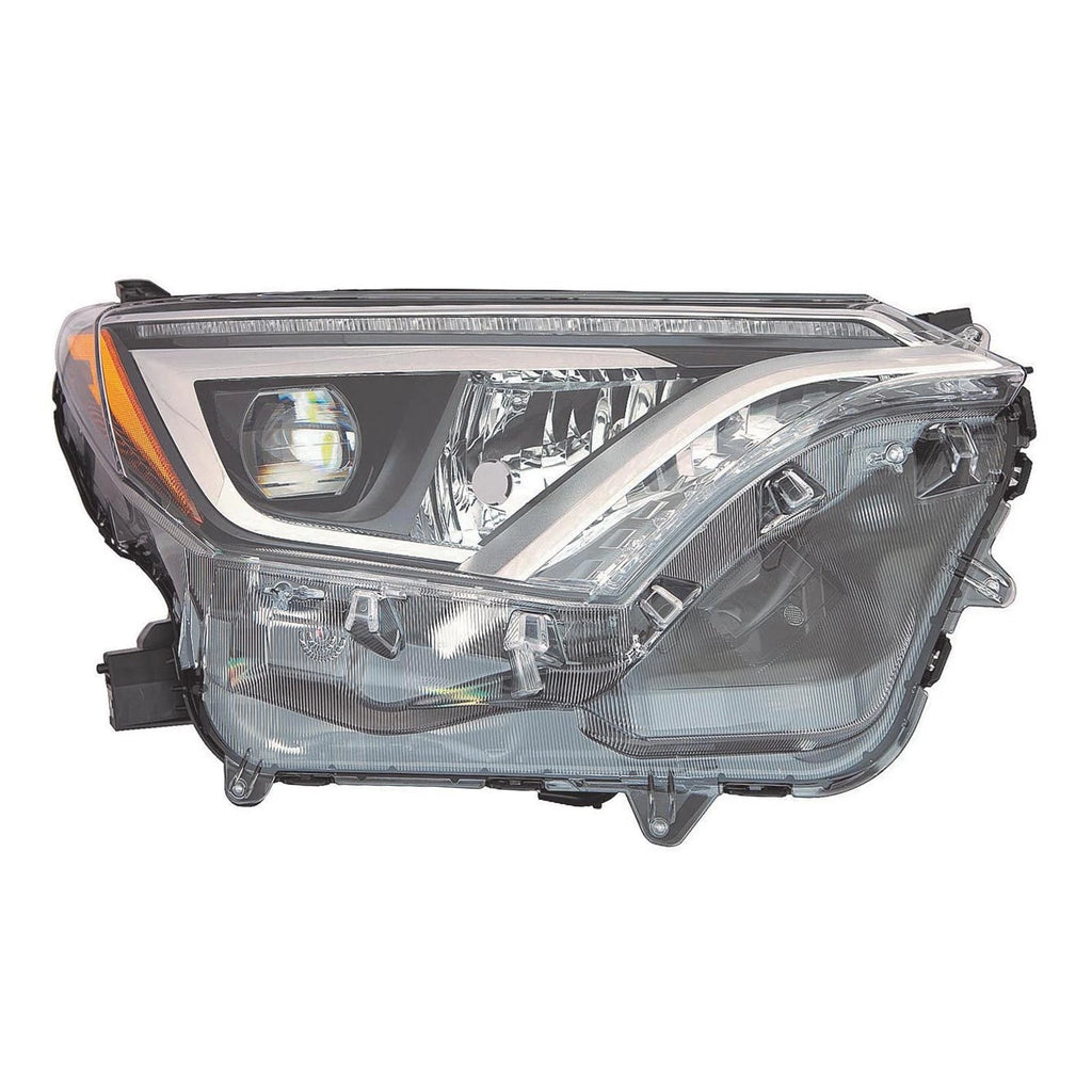 Replacement Passenger Side LED Headlight Assembly for Toyota RAV4 (2016–2018)