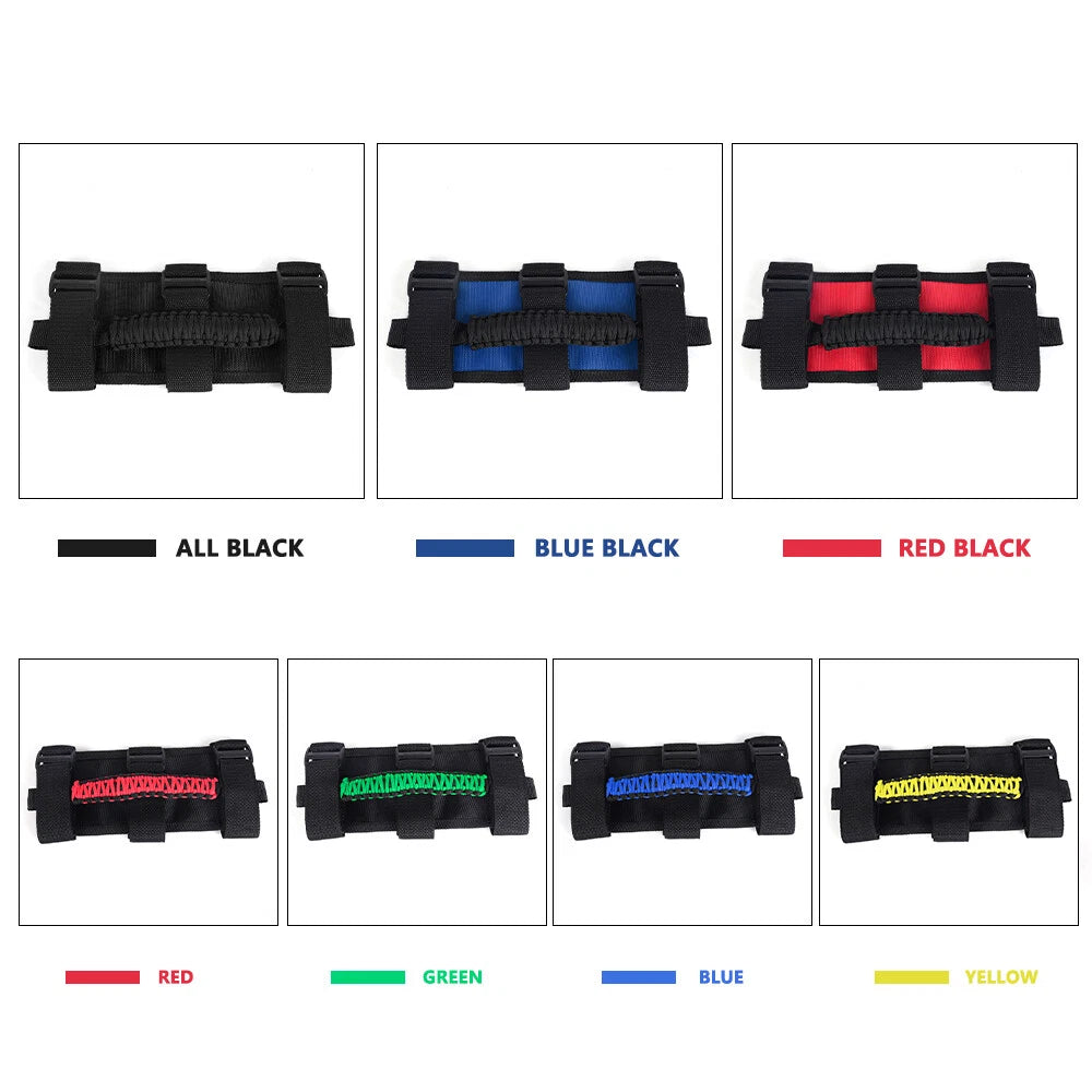 Grab Handles for Jeep Wrangler (CJ, YJ, TJ, JK, JL, JLU, JKU)