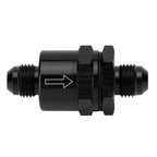 6 AN to AN6 Flare Inline Check Valve for Universal Applications