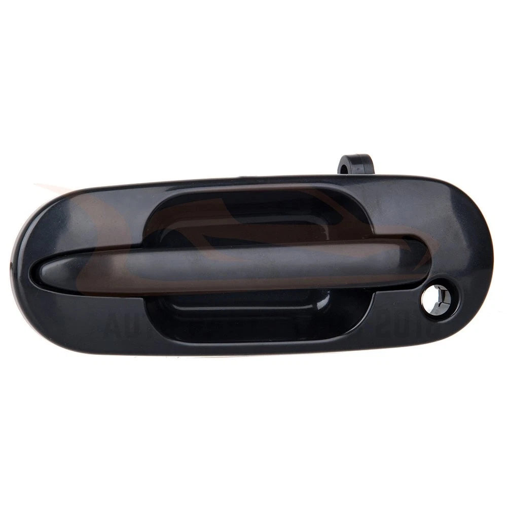 2X Black Exterior Door Handles for Honda CR-V (1997–2001)